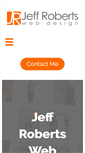 Mobile Screenshot of jeffrobertswebdesign.com